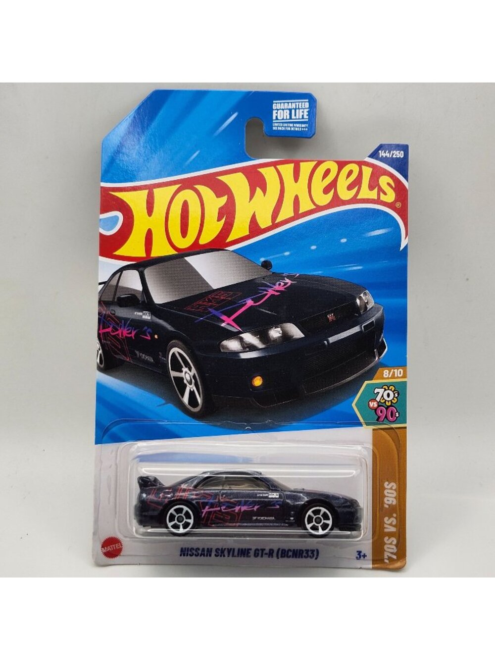 Hot Wheels Nissan Skyline GT-R BNCR33 Godzilla 2024 HW 70s Vs 90s 8/10 144/250